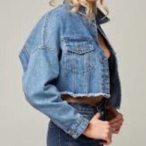 BP Cropped Denim Jacket